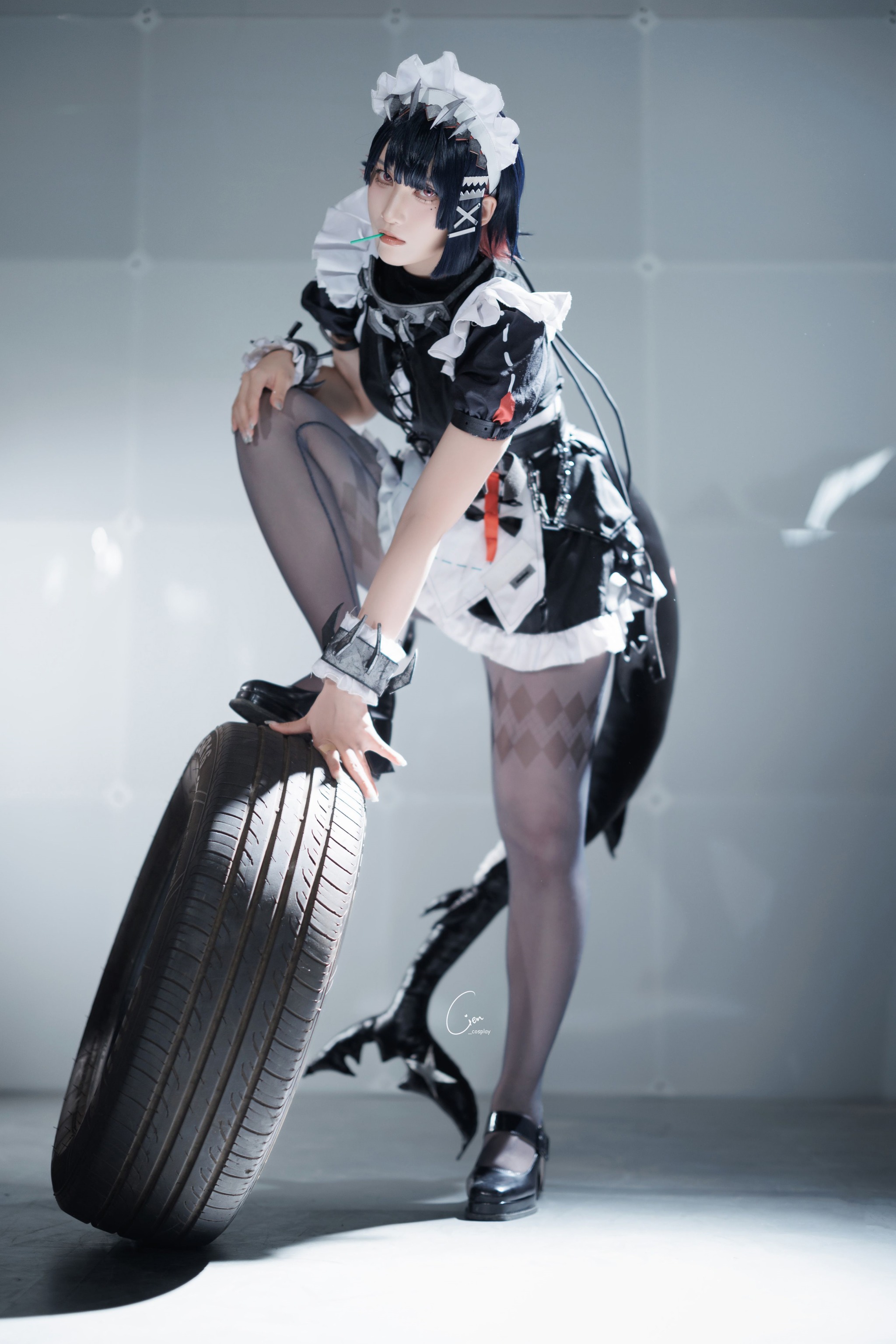 图片[1]-Cien恩恩 – NO.012 艾莲 エレンジョー__ゼンゼロ__zzzero[30P]-XikXak